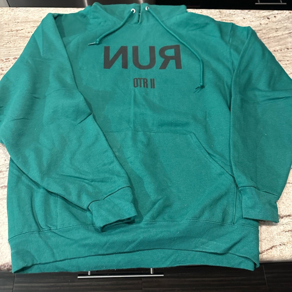 Green Men's Sweatshirt Jay-Z & Beyoncé concert - Picture 2 of 5